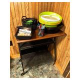 Vintage cart and contents