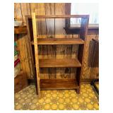 Wood bookshelf