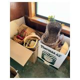 2 boxes of baskets
