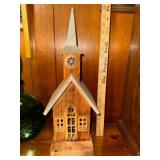 Rustic light up church