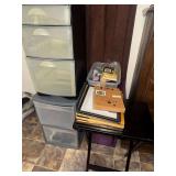 Storage carts, TV Tray and frames