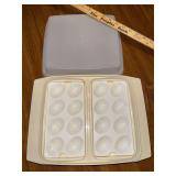 Tupperware deviled egg carrier