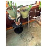 Assorted Metal Plant Stands and Holders