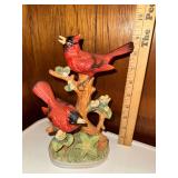 J. Byron bisque cardinal figurine