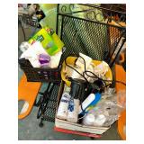 Assorted Household Supplies and Kitchen Items Lot