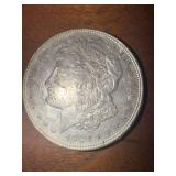 1921 Morgan Silver Dollar US Coin
