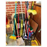Assorted Collection of Long-Handled Lawn and Garden Tools