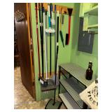 Brooms, brushes, mops, sweepers