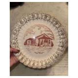 Vintage Dumas Methodist Church plate