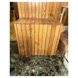Shoeshine box and contents