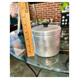 Aluminium Kitchen Grease Container with Lid