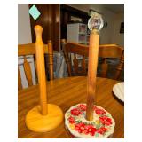 Paper towel holders one is pioneer woman