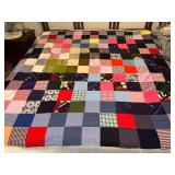Patchwork quilt top