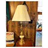 Vintage brass finish lamp