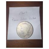 1927 Peace Silver Dollar