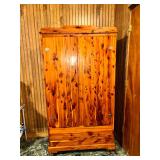 Red cedar wardrobe