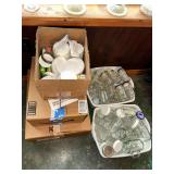 Boxes of jars and lids