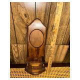 Wooden Wall-Hanging Pocket Watch Holder Shelf