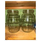 2 gallon pickle barrel jars