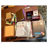 Group of office supplies/stationary
