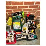 Assorted Lot of Household Chemicals, Pest Control, and Cleaning Supplies