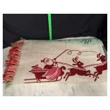 Christmas throw blanket and New Christmas tufted bath mat