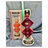 Ezra Brooks Harolds Club Reno Real Sippin Whiskey Collectors Series Decanter with Original Box