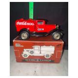 Liberty classics die cast Coca-Cola tanker truck coin bank