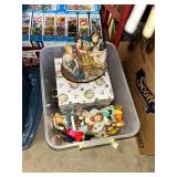 Assorted Figurine Collection with Clayworks Box