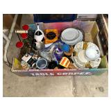 Mixed Box Lot of Household Goods and Collectibles