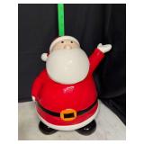 Santa clause cookie jar