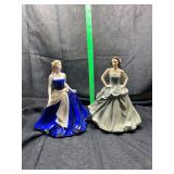 Royal Doulton Bone China Figurines - Happy Birthday 2013 & Olivia 2008