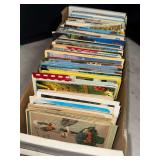 Large collection of vintage postcards