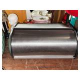 Chrome roll top bread box