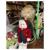 Father Christmas Santa clause and Christmas bear