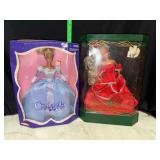 Cinderella and holiday dolls