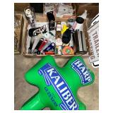 Assorted Brewery and Barware Collection including Inflatable Sign and Bottle Openers