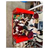 Assorted Porcelain Collector Dolls in Box