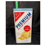 Vintage Nabisco premium cracker tin