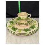 Franciscan ivy earthen ware 5pcs