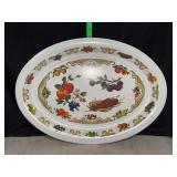 1970s large melamine harvest serving platter
