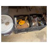Assorted Power Tools and Hand Tools in Crates