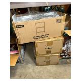 Koluti Champagne Wall Wine Glass Racks, Lot of 3 Boxes