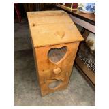 Country style potato and onion bin