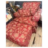 Chair and ottoman
