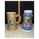 Vintage 70s/80s Schlitz and Style beer steins