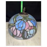 Stained glass lamp shade