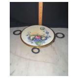 Hand painted hot pad trivet stand