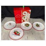 Joyland retro style dessert plate set