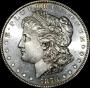 1878 8TF Proof Like US Morgan Silver Dollar Gem BU